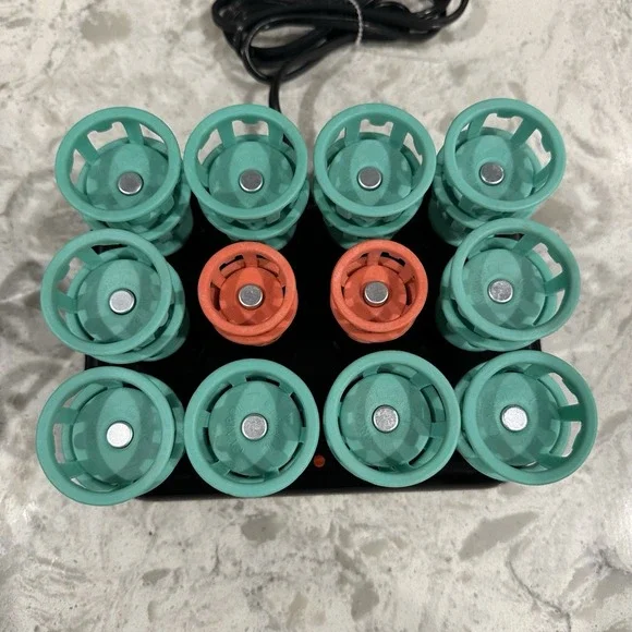 Clairol‎ Lock 'n Roll Hot Rollers Hair Curlers 1989 Model BT-1 - Picture 3 of 6